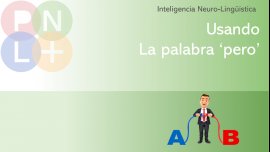 'Usando la palabra 'pero''